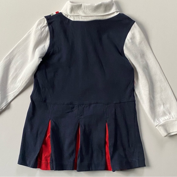 Reebok New England Patriots Dress Size 3T Cheerleader Costume Cotton One Piece - Picture 9 of 16